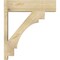 Ekena Millwork Merced Block Rough Sawn Outlooker, Douglas Fir, 8"W x 28"D x 32"H OUT08X28X32MRC05RDF - alternate 2